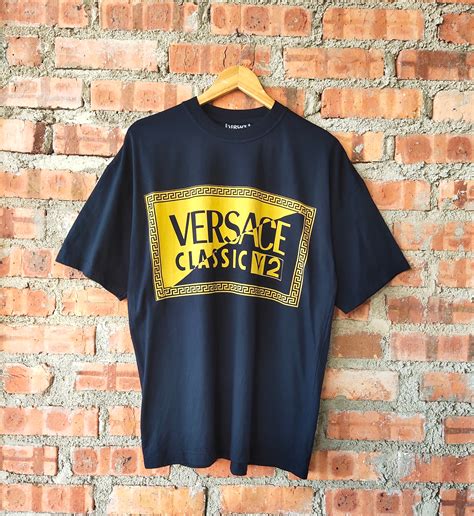 vintage versace t shirt|vintage gianni Versace label.